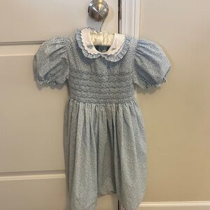 Alison Scott little girls smocked dress